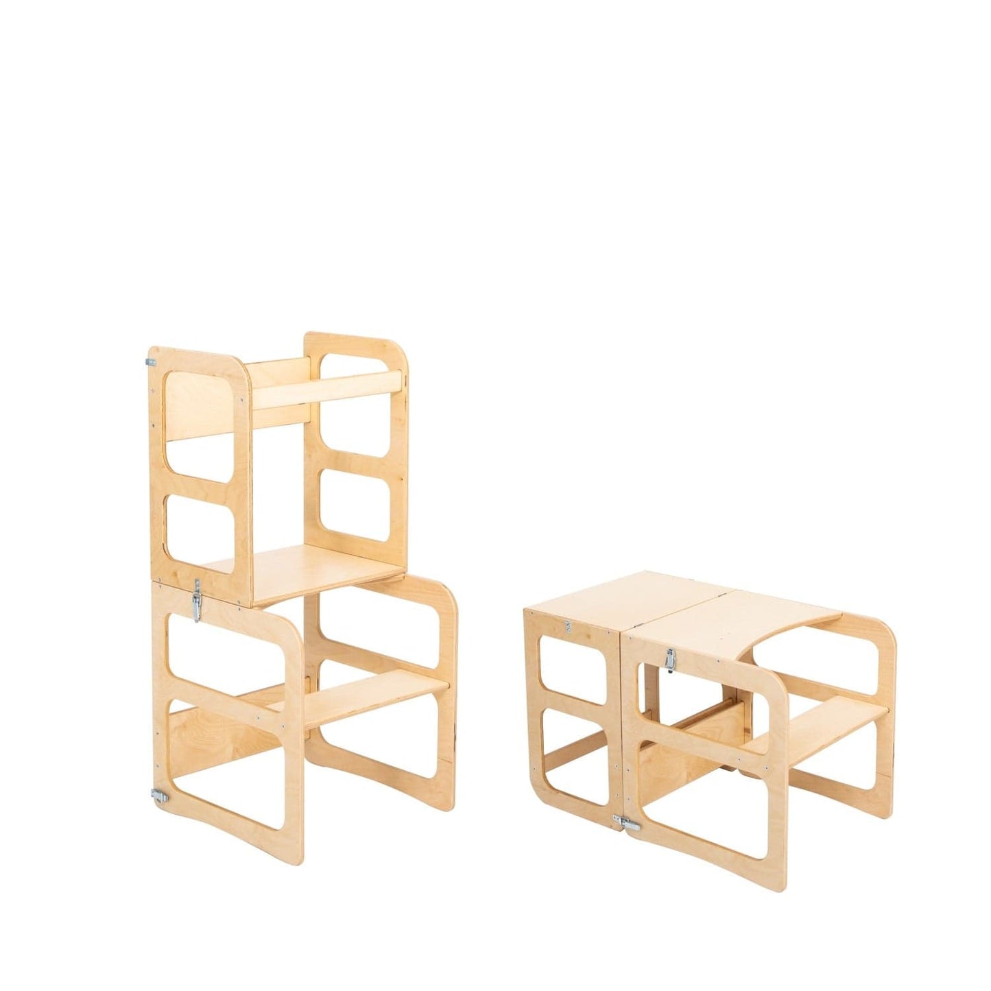 Montessori House Bed 2in1 Kitchen Tower / Table & Chair