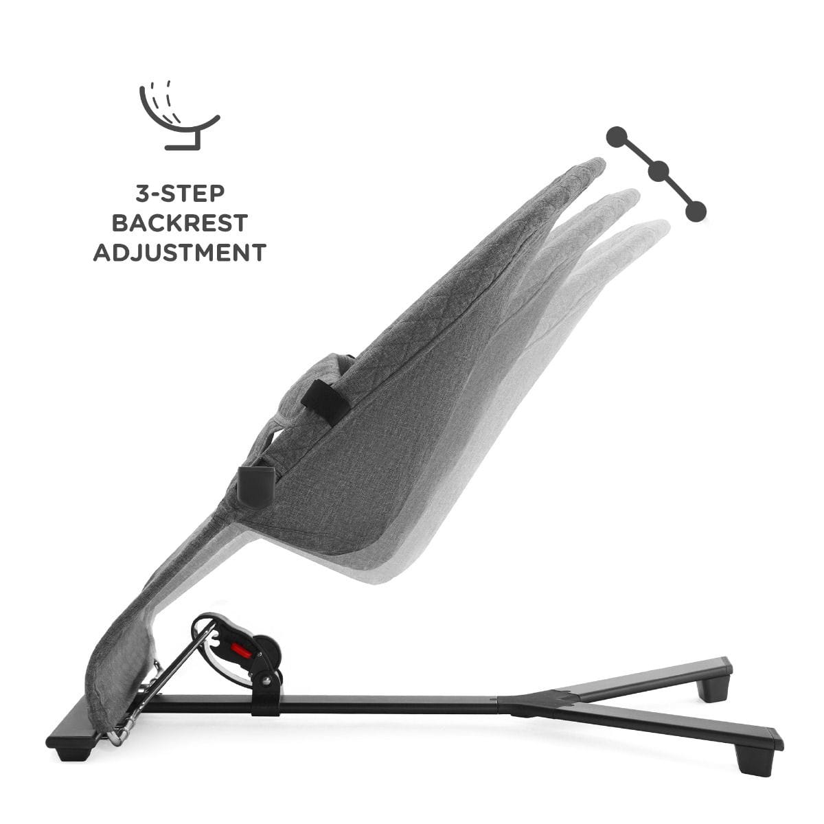 Kinderkraft Baby Bouncer MIMI - Grey