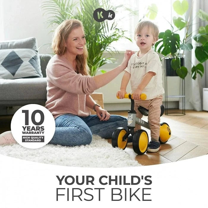 Kinderkraft Balance Bike CUTIE - Yellow