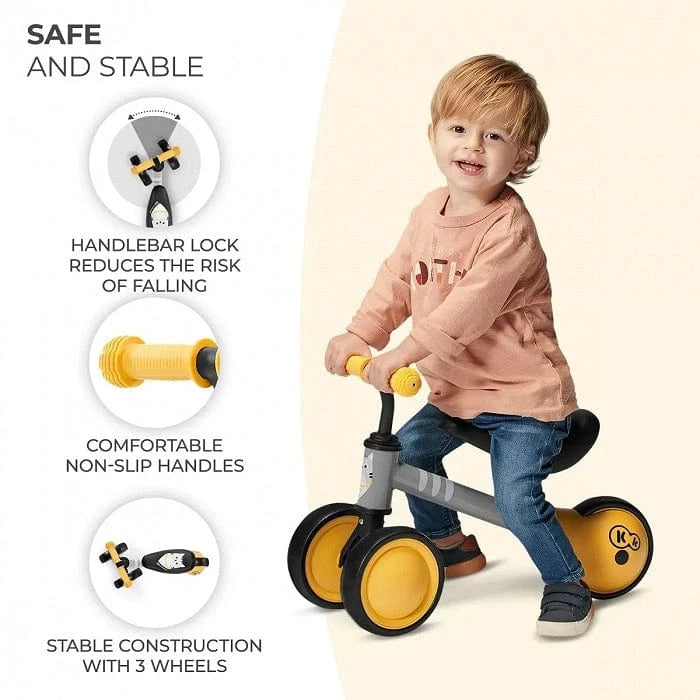 Kinderkraft Balance Bike CUTIE - Yellow