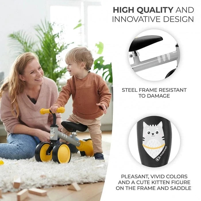 Kinderkraft Balance Bike CUTIE - Yellow