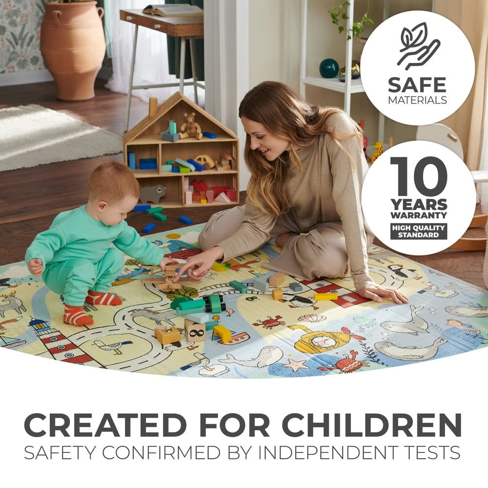 Kinderkraft Double-sided Playmat Matty 2