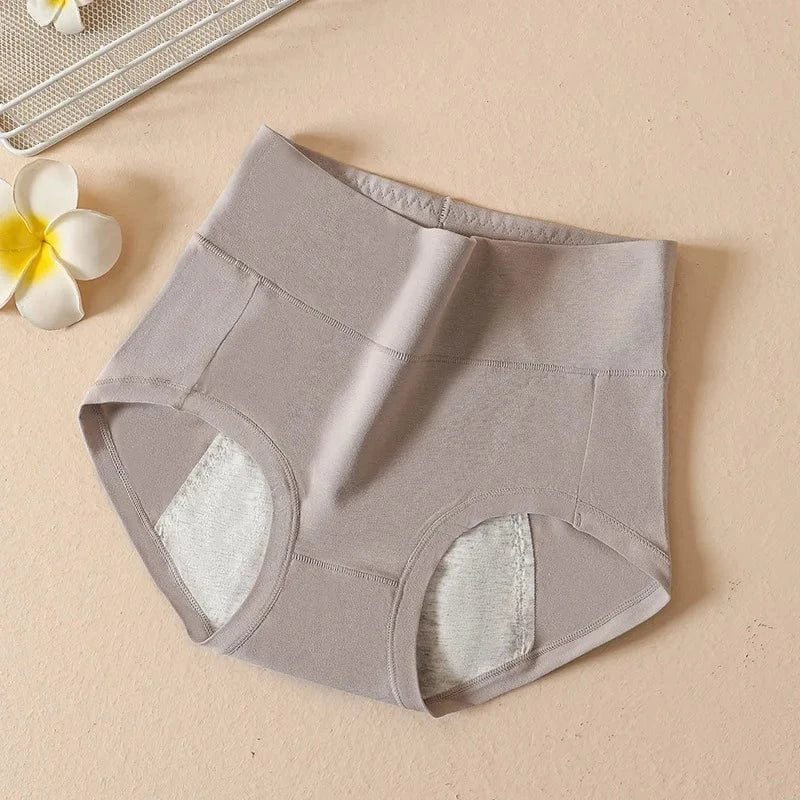 cudo These days Gray / L Bootes High Waist Period Panties