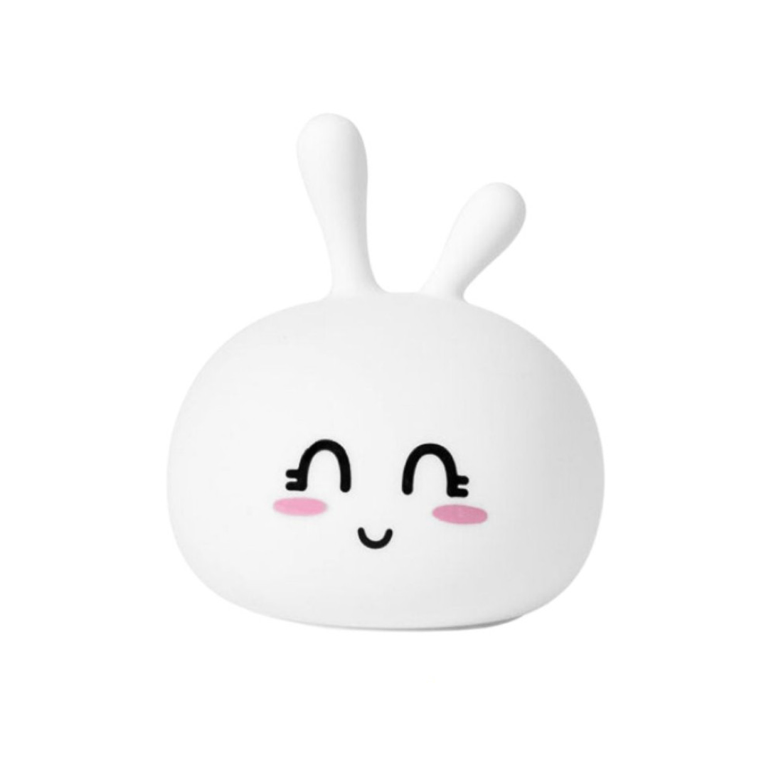 Rabbit & Friends Bunny Silicone Lamp - White