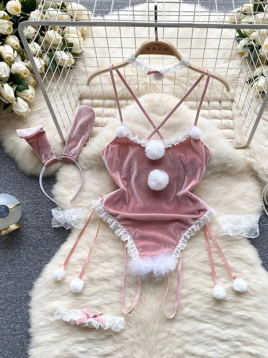 cudo Body Pink / S Centaurus Bunny Costume