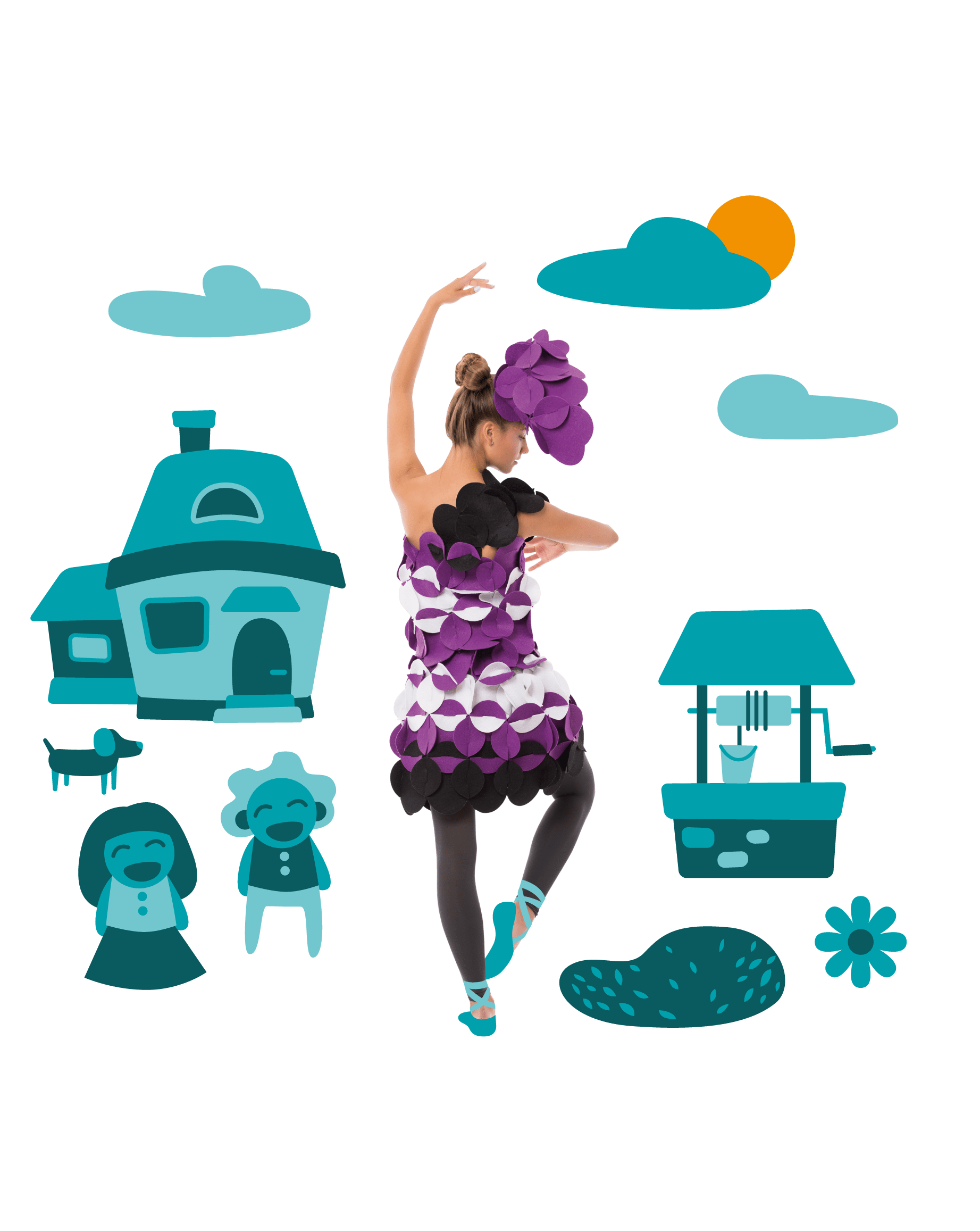 Costume Puzzle Costume Puzzle - Aurora the Creative Ballerina