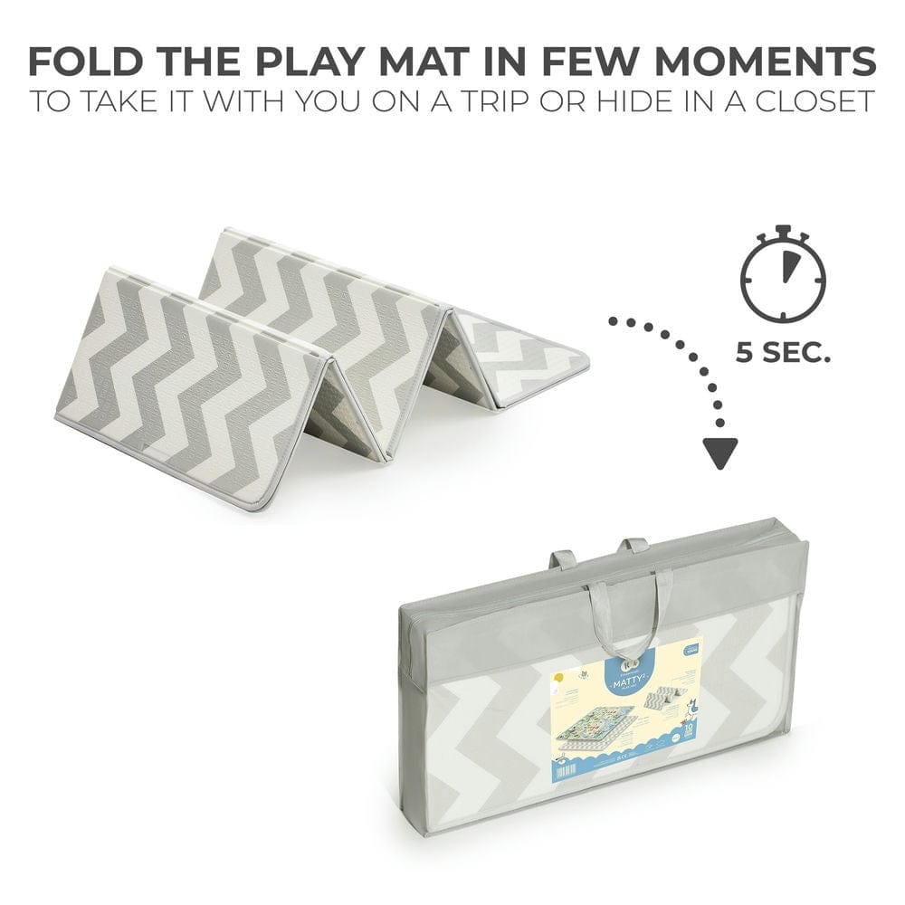 Kinderkraft Double-sided Playmat Matty 2