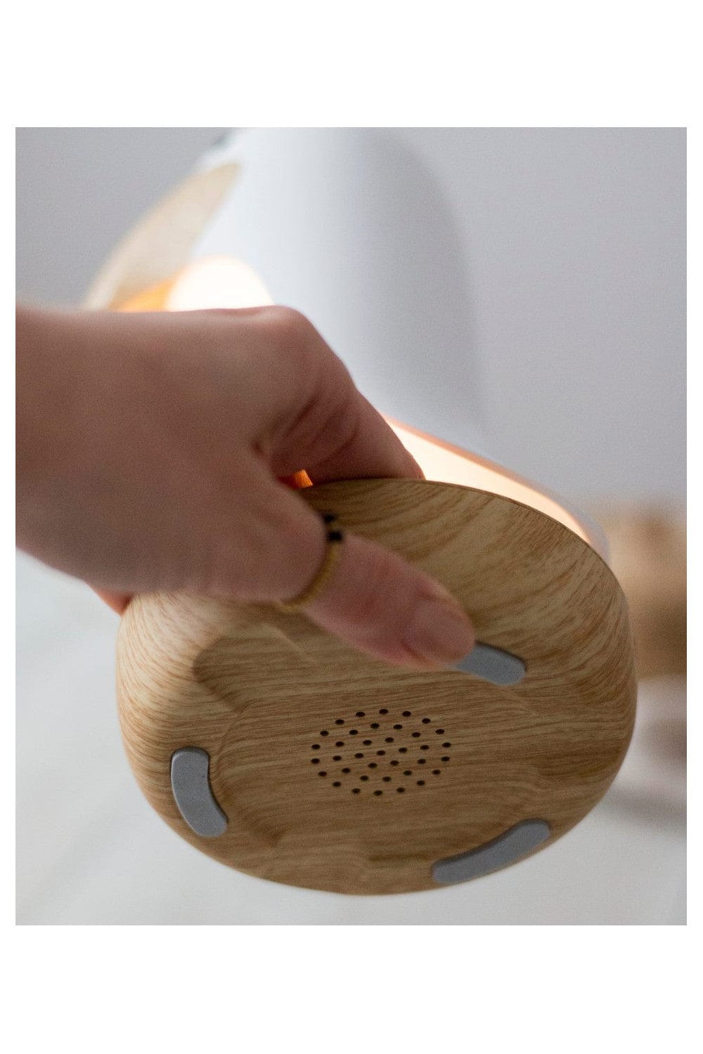 Rabbit & Friends Lamp with Speaker - Pink Bird