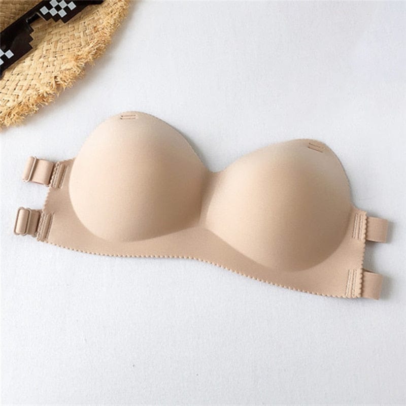 cudo Universal / Beige Leo Minor Strapless Seamless Bra