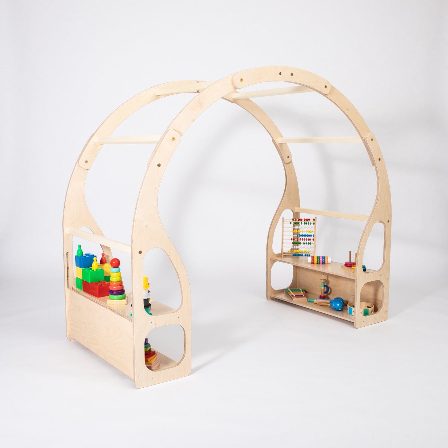 Montessori House Bed Montessori Play Stand/Toy Shelf For Kids
