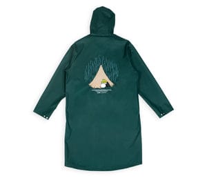 Moomin by NordicBuddies Moomin Adventure Rain Jacket - Dark Green