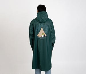 Moomin by NordicBuddies Moomin Adventure Rain Jacket - Dark Green
