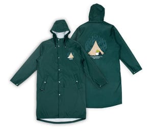 Moomin by NordicBuddies Moomin Adventure Rain Jacket - Dark Green