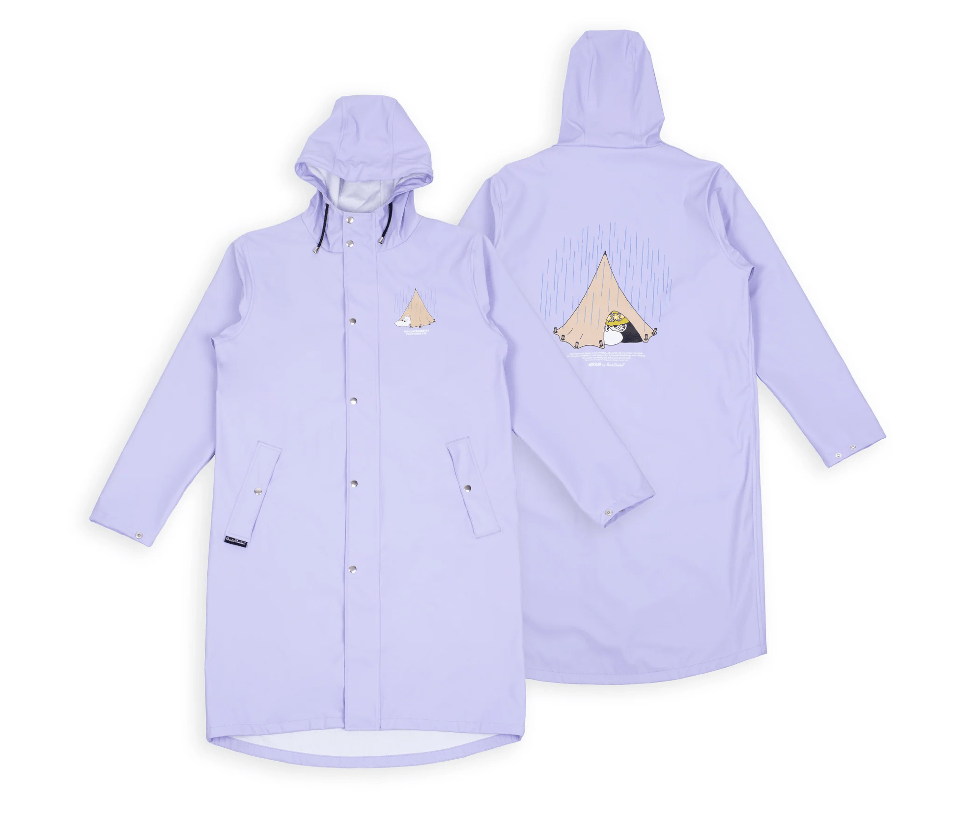 Moomin by NordicBuddies Moomin Adventure Rain Jacket - Lilac