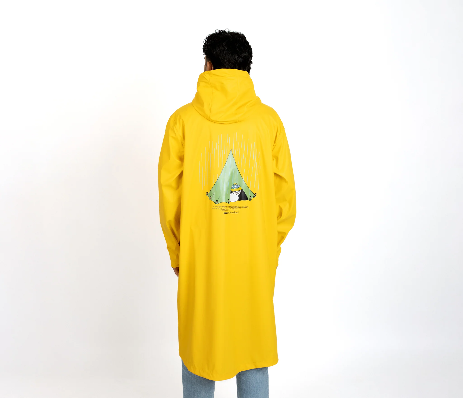 Moomin by NordicBuddies Moomin Adventure Rain Jacket - Yellow