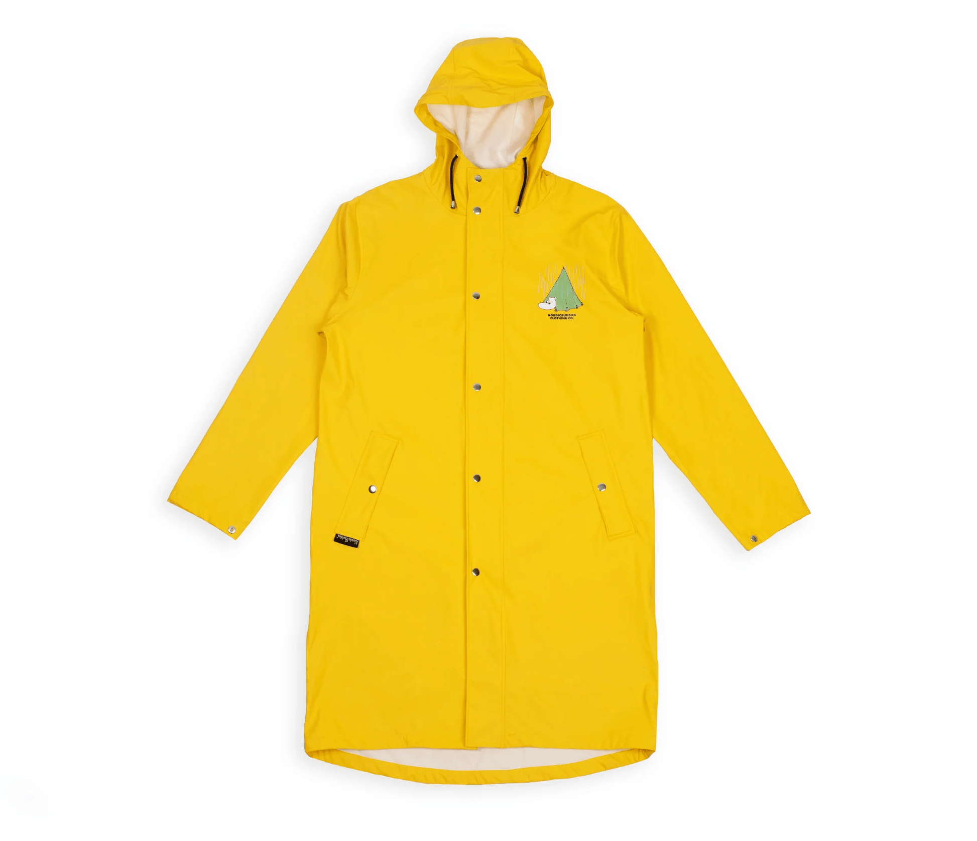 Moomin by NordicBuddies Moomin Adventure Rain Jacket - Yellow