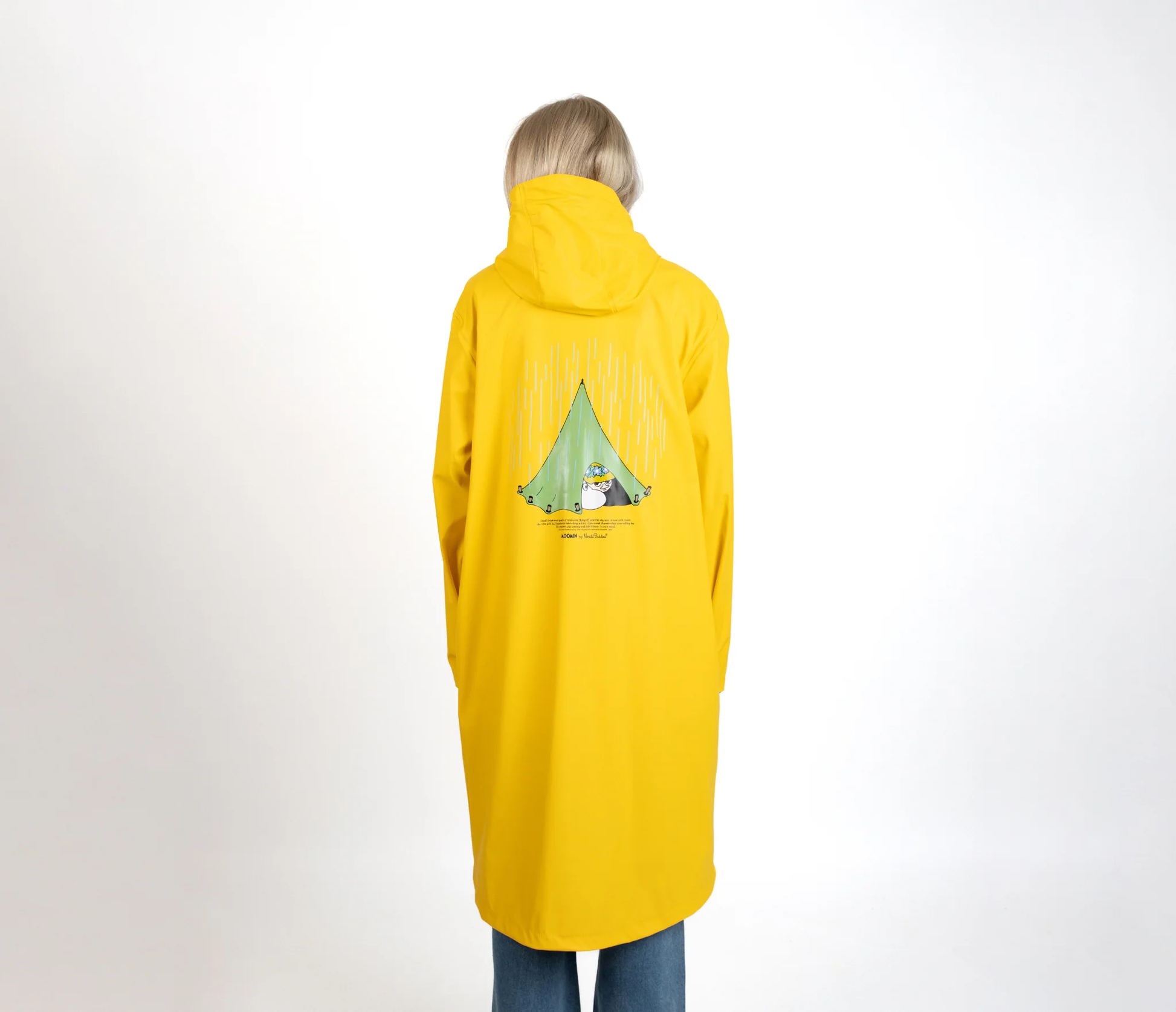Moomin by NordicBuddies Moomin Adventure Rain Jacket - Yellow