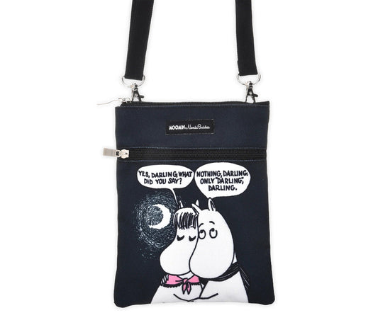 Moomin by NordicBuddies Moomin Love Neck Bag - Black