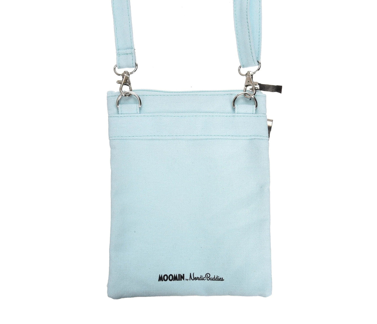 Moomin by NordicBuddies Moomins Up In The Clouds Passport/Neck Bag - Turquoise