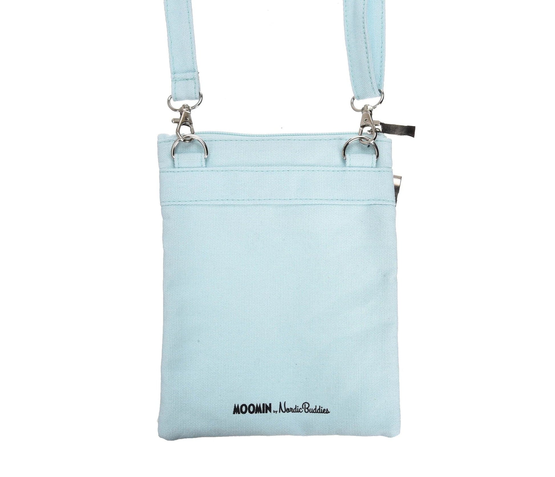 Moomin by NordicBuddies Moomins Up In The Clouds Passport/Neck Bag - Turquoise