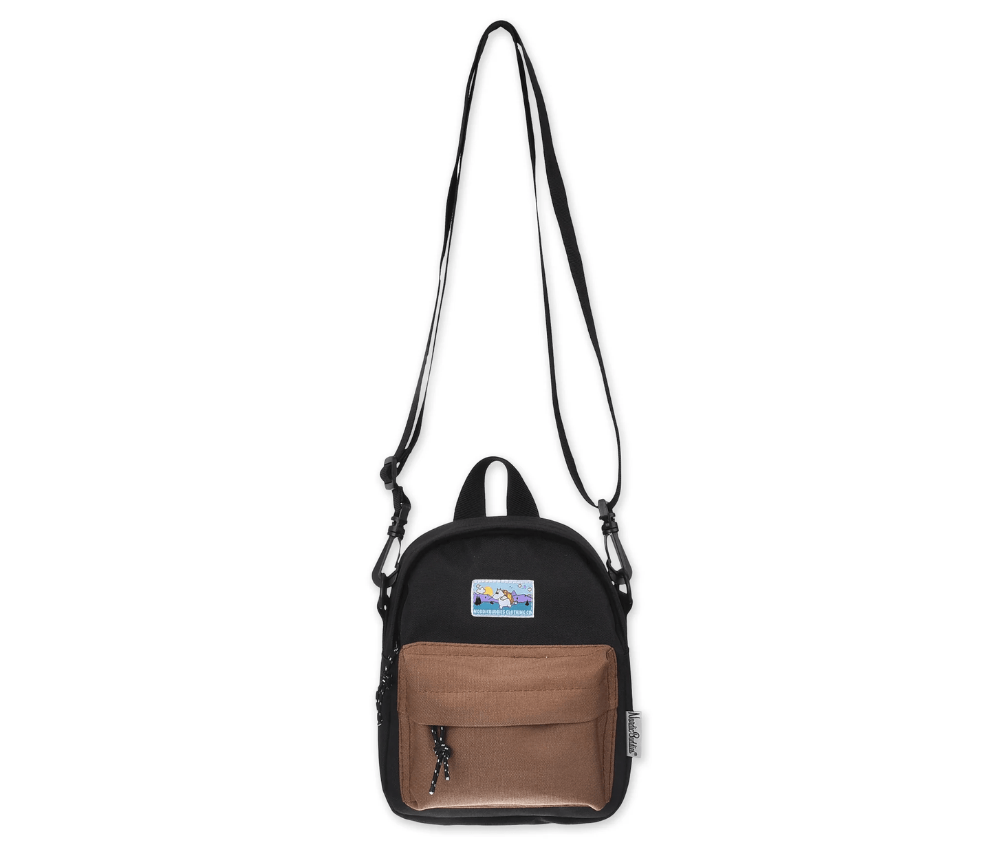 Moomin by NordicBuddies Moomintroll Adventure Cross Body Bag - Black and Brown