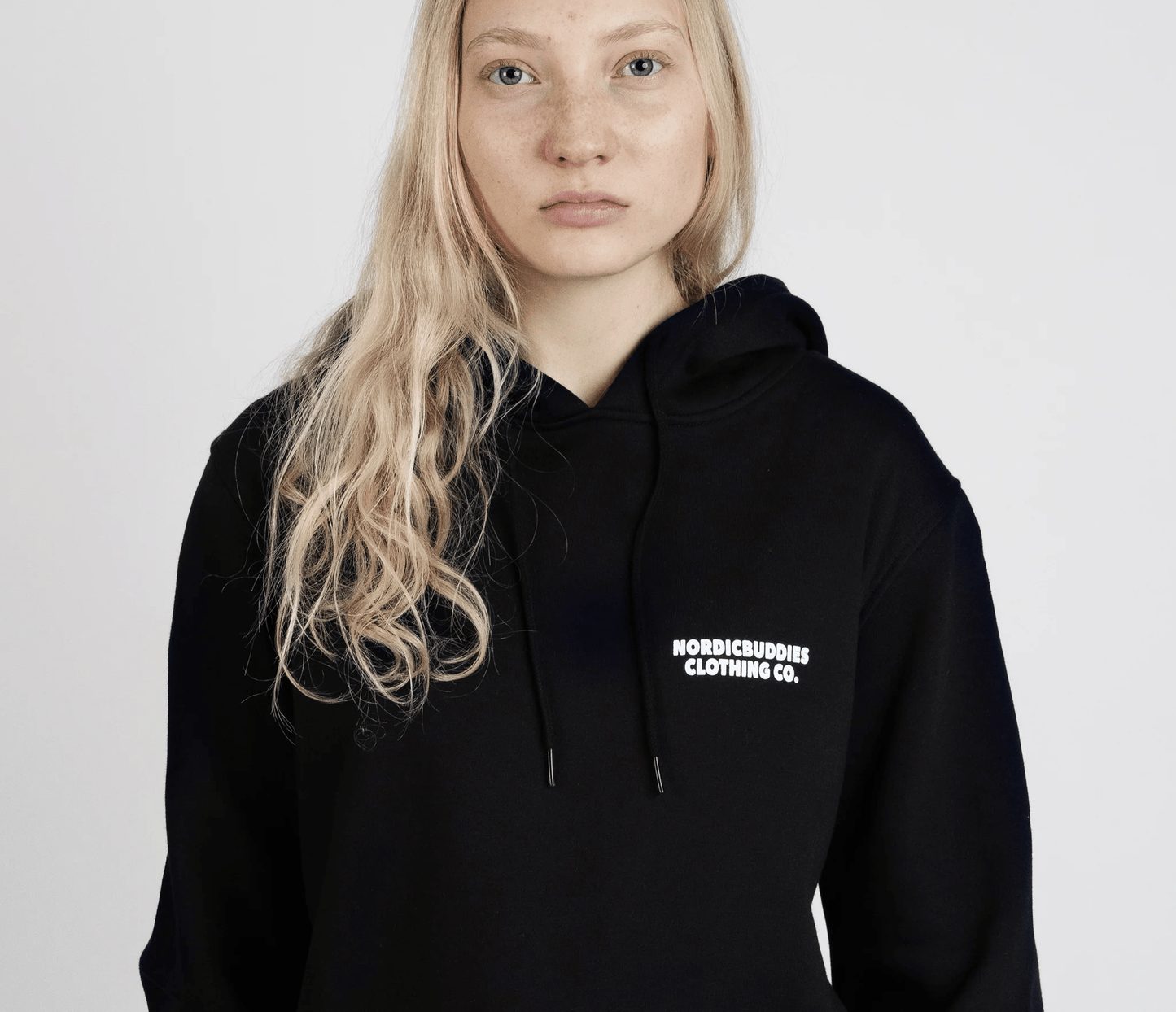 Moomin by NordicBuddies Moomintroll's Temper Hoodie Unisex - Black