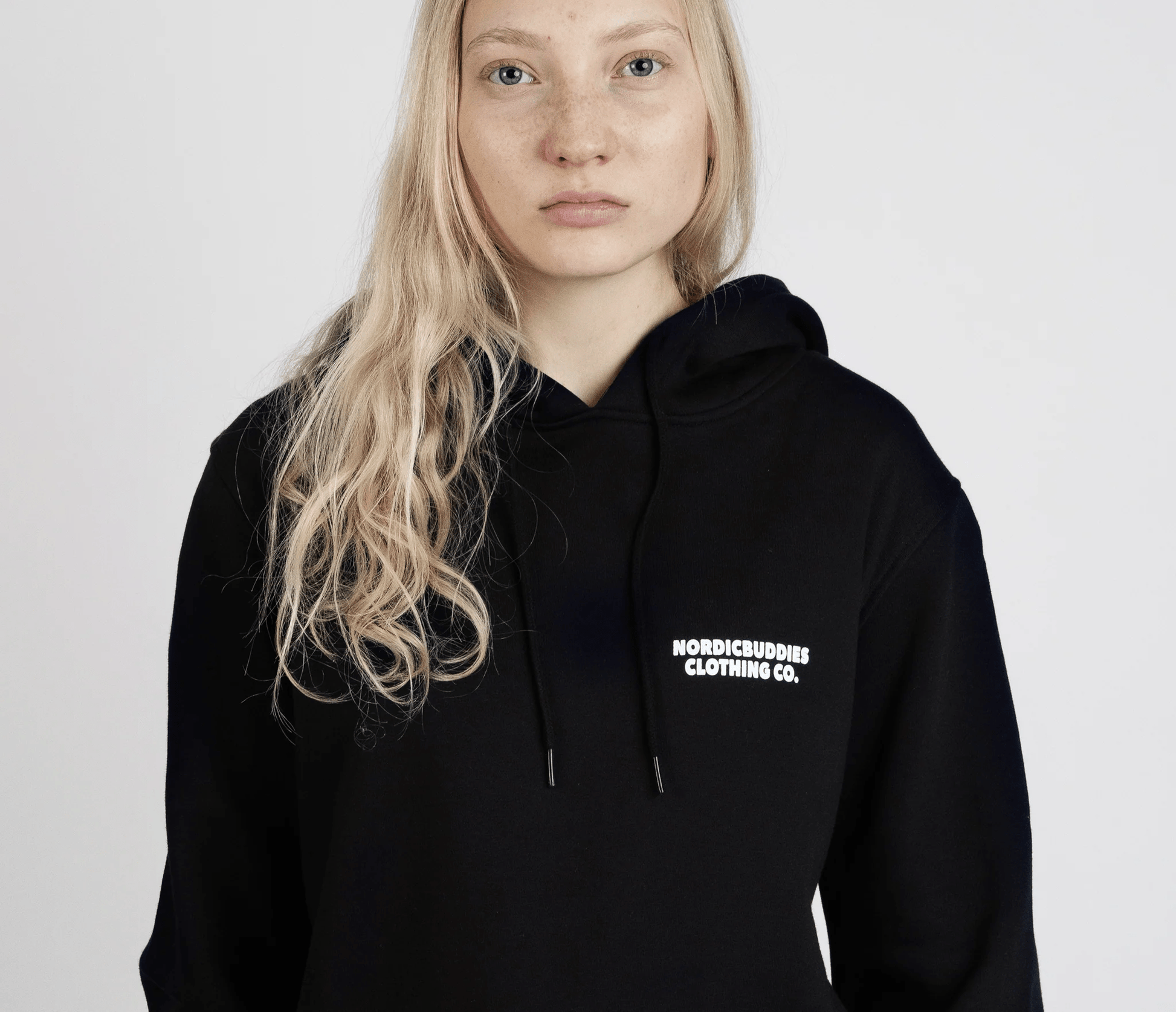 Moomin by NordicBuddies Moomintroll's Temper Hoodie Unisex - Black