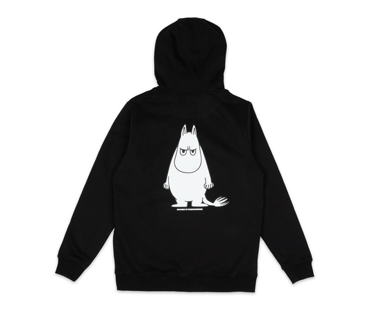Moomin by NordicBuddies Moomintroll's Temper Hoodie Unisex - Black