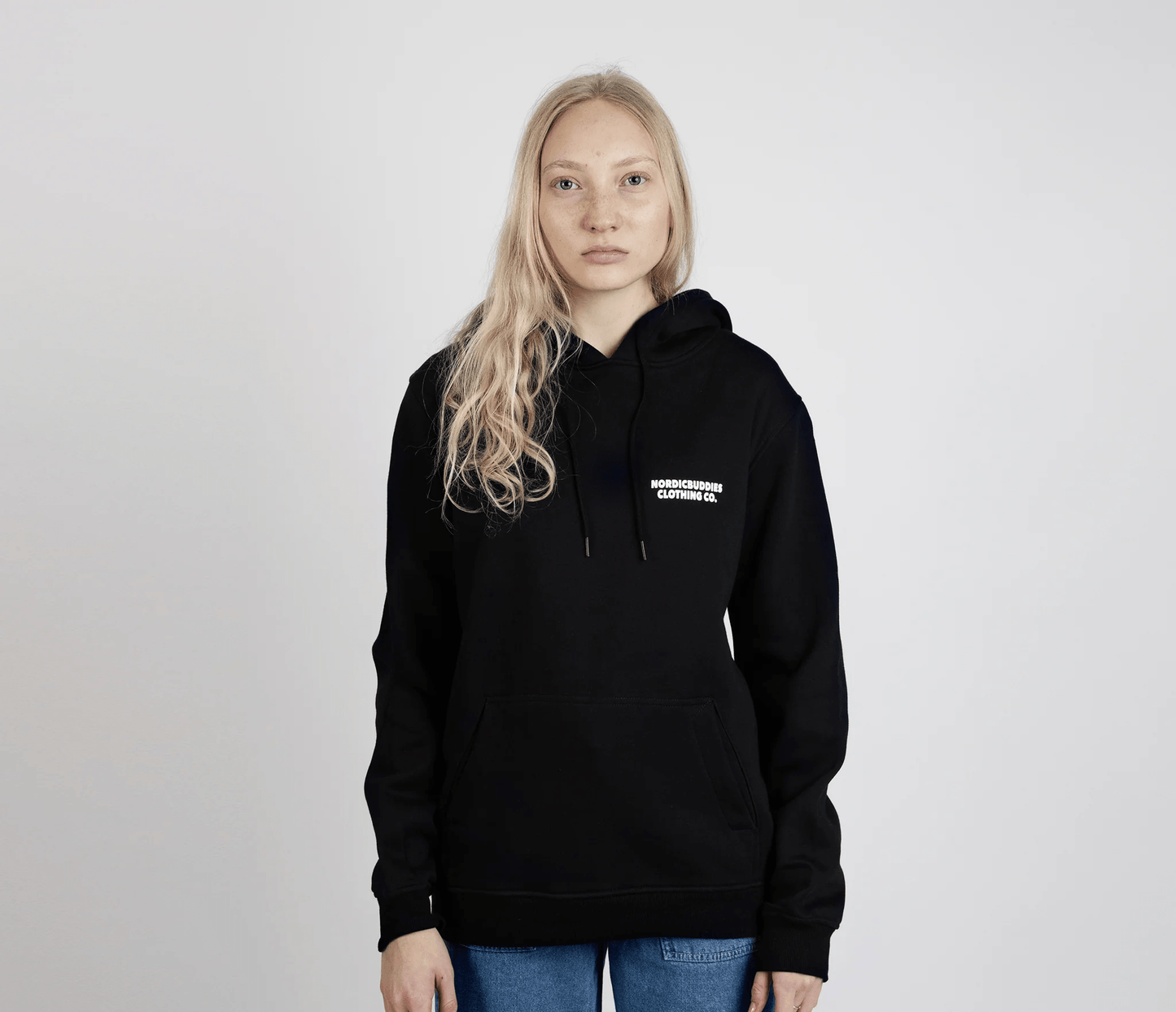 Moomin by NordicBuddies Moomintroll's Temper Hoodie Unisex - Black