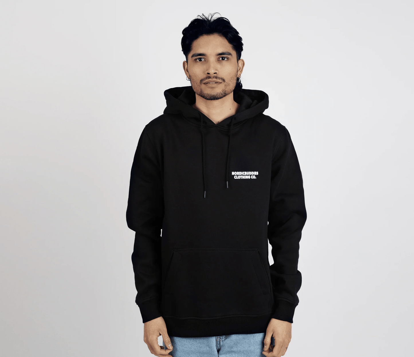 Moomin by NordicBuddies Moomintroll's Temper Hoodie Unisex - Black