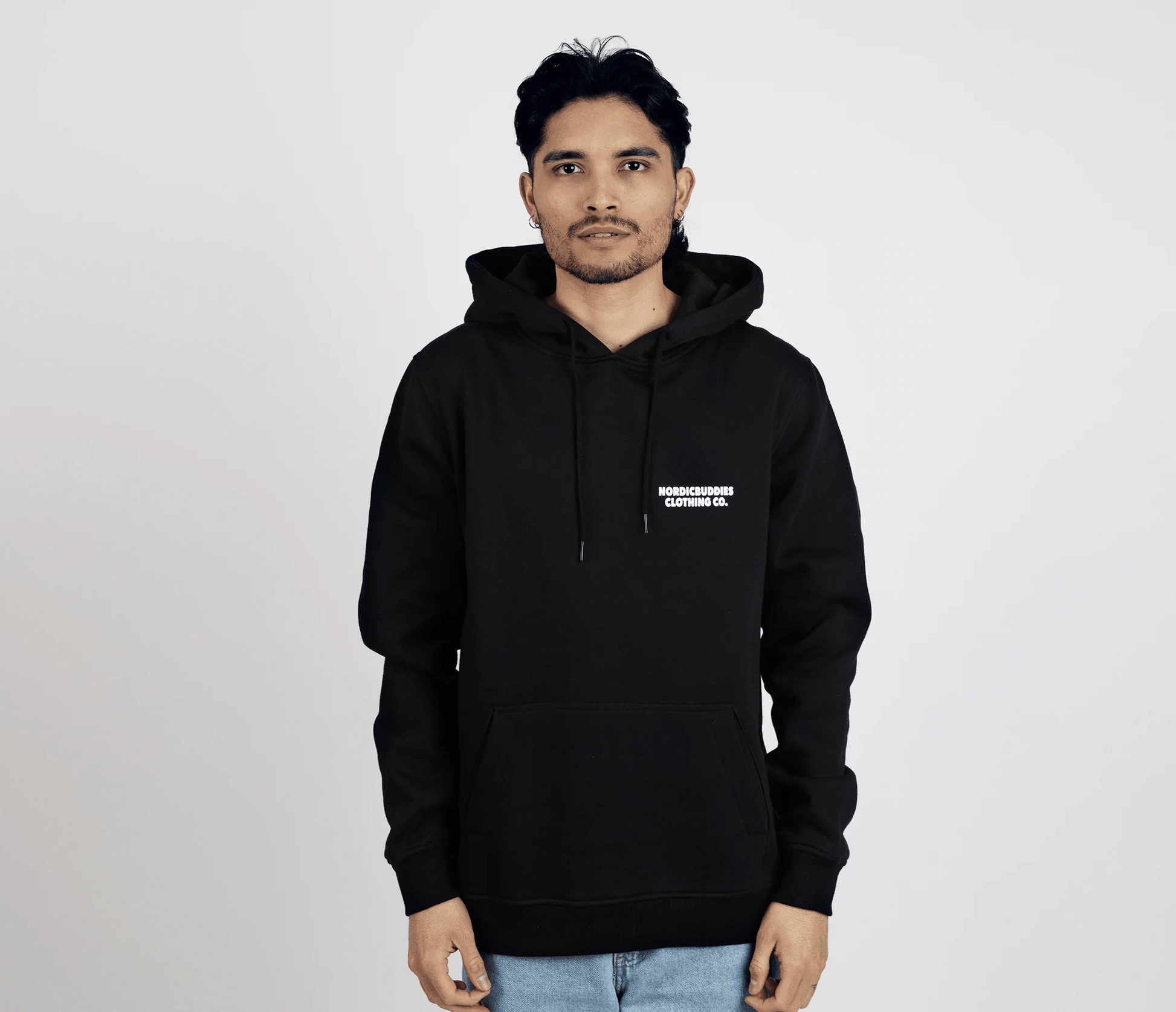 Moomin by NordicBuddies Moomintroll's Temper Hoodie Unisex - Black
