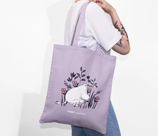 Moomin by NordicBuddies Moomintroll Tote Bag - Purple