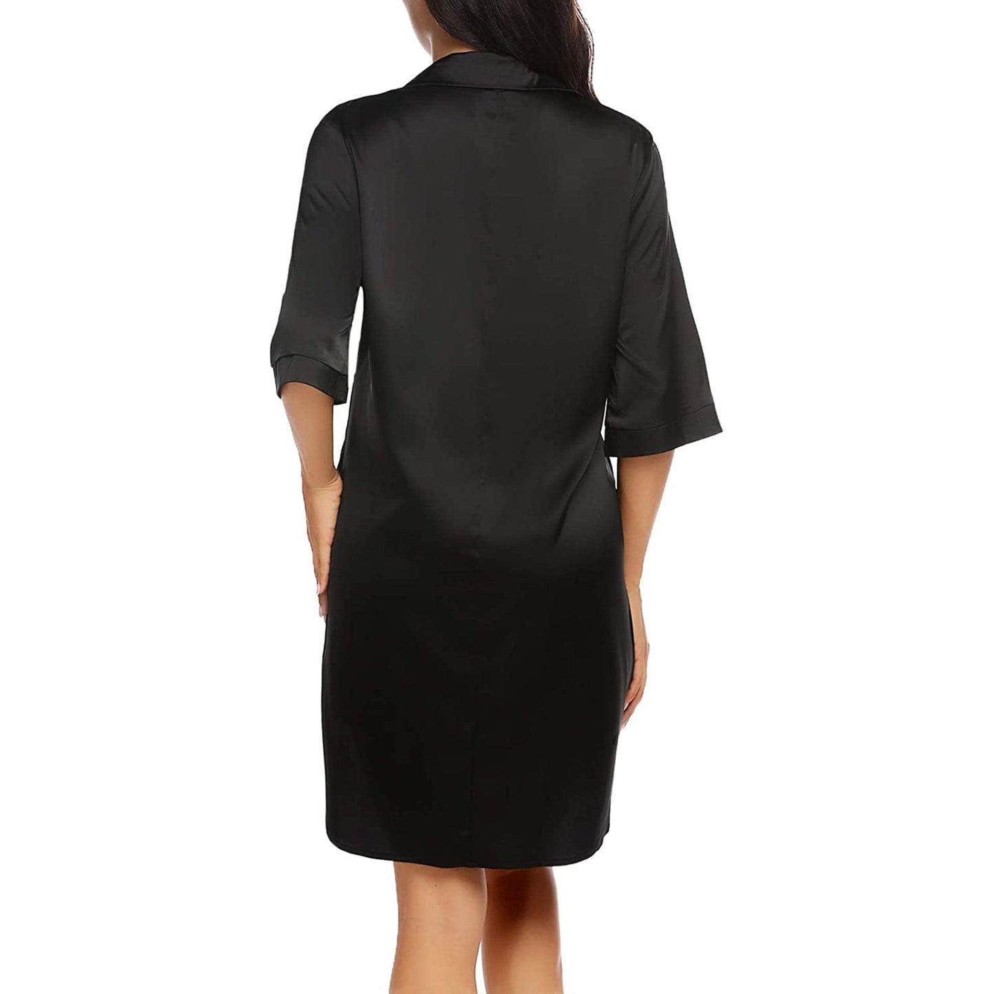 cudo Nightwear Musca button-up nightgown