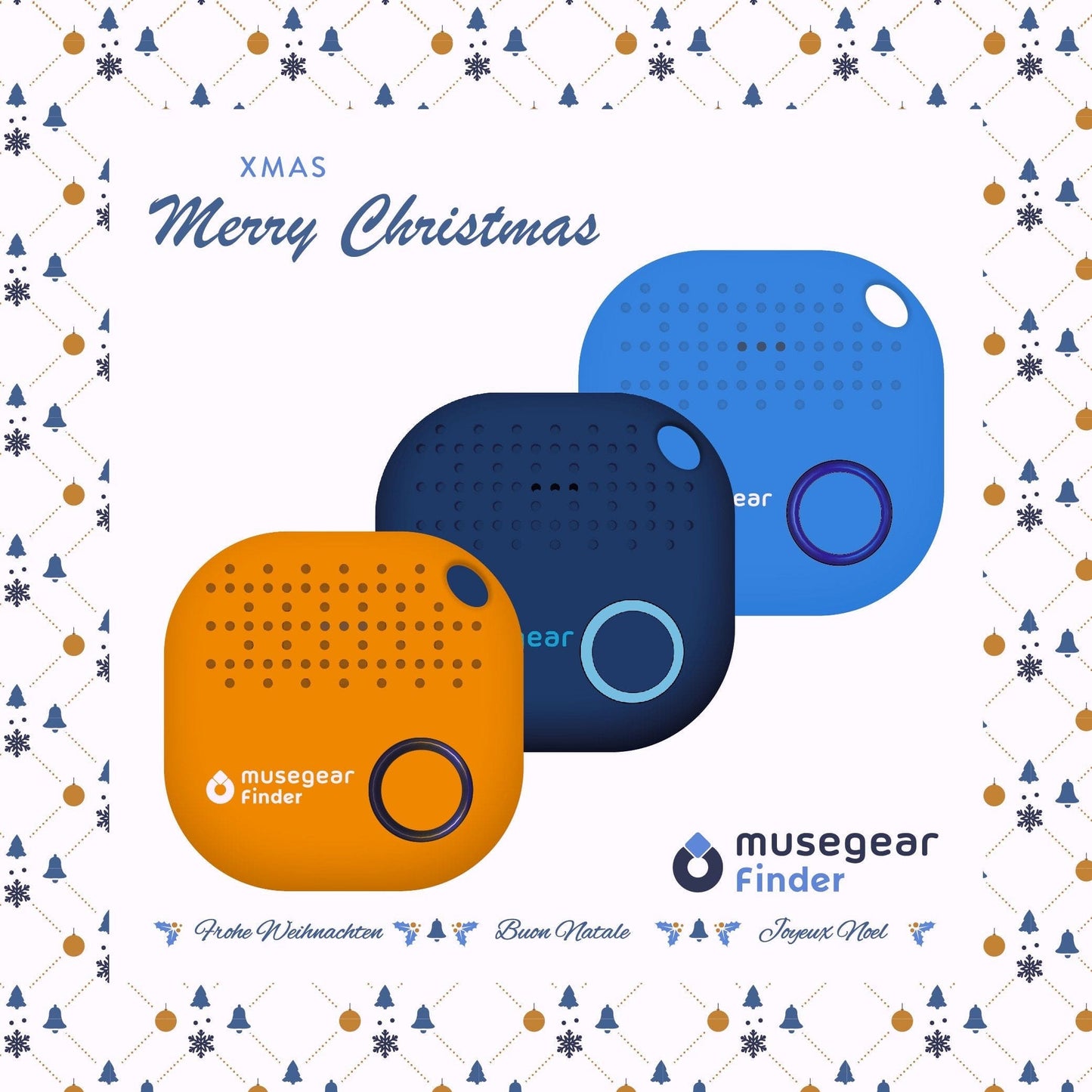 Musegear Finder 2 3er Pack XMAS (multicolor) musegear finder 2 (dunkelblau)