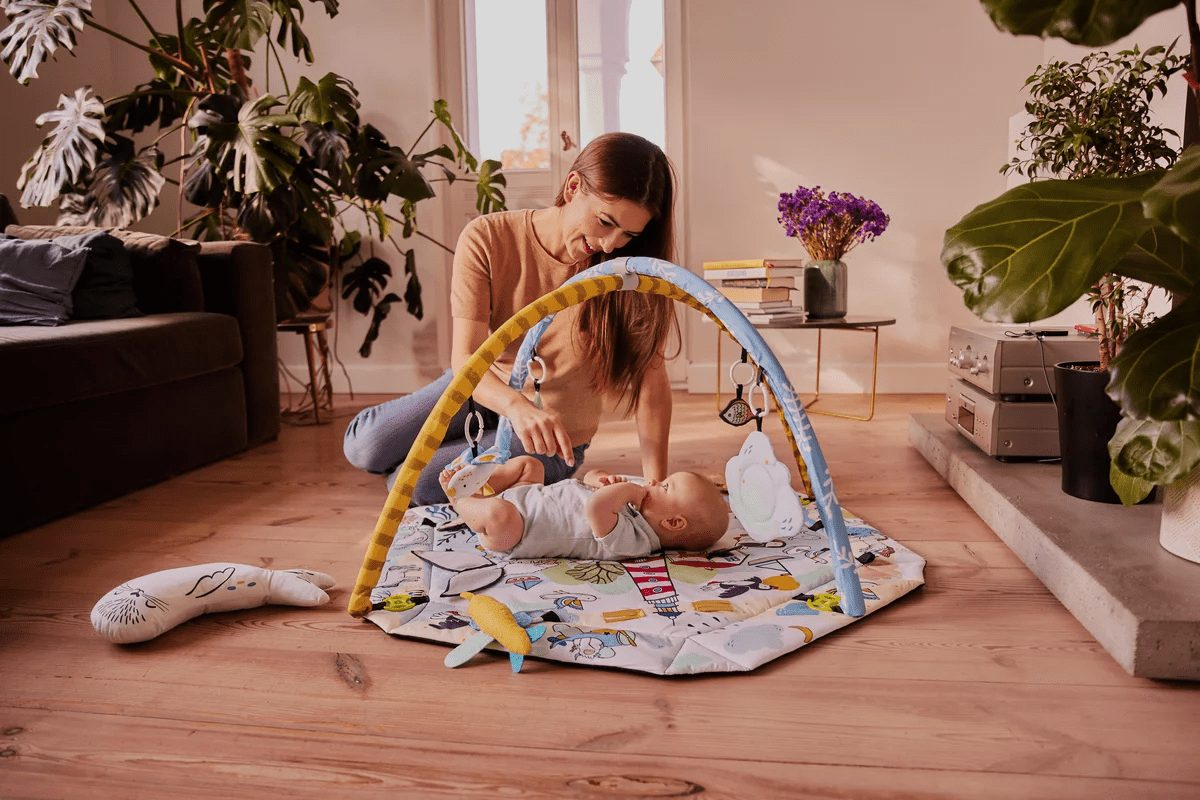 Kinderkraft Playmat and Ballpit 2in1 for Babies - Smartplay Sea