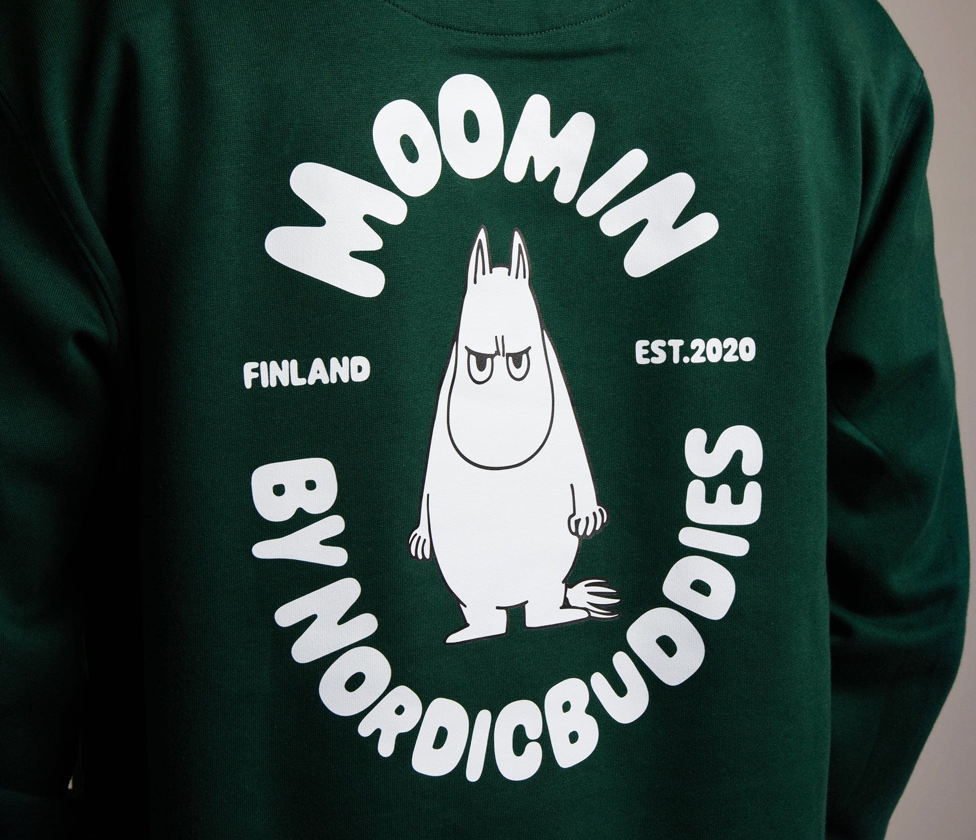 Moomin by NordicBuddies Premium Hoodie Moomin - Green
