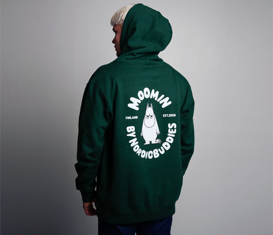 Moomin by NordicBuddies Premium Hoodie Moomin - Green