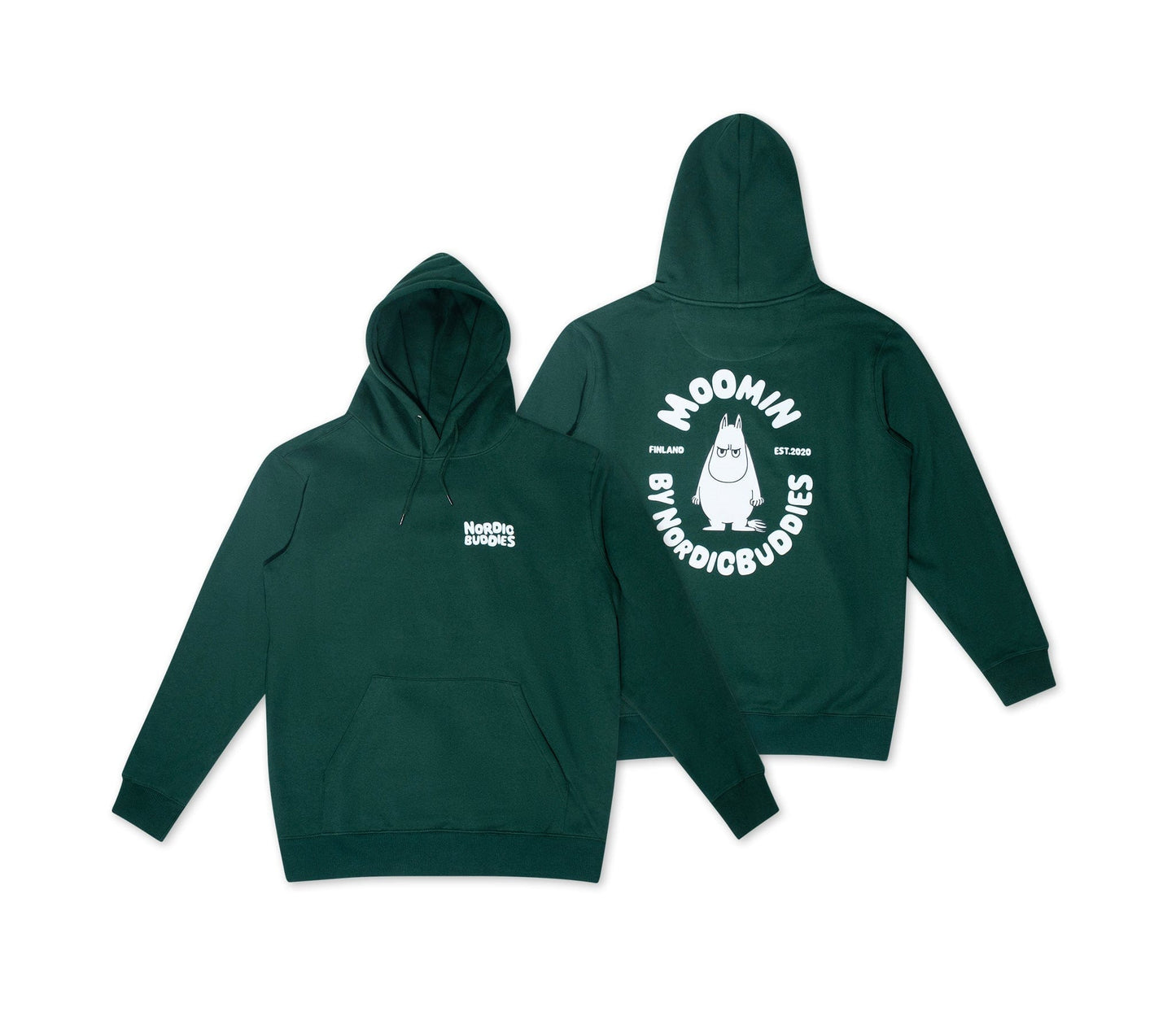 Moomin by NordicBuddies Premium Hoodie Moomin - Green