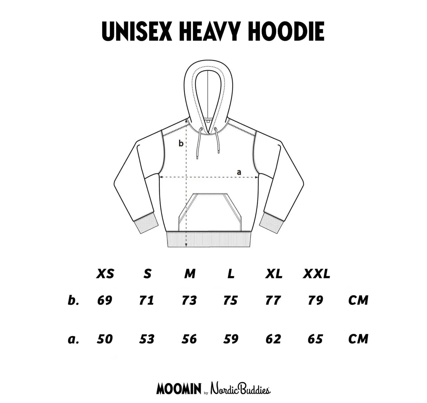 Moomin by NordicBuddies Premium Hoodie Moomin - Lilac