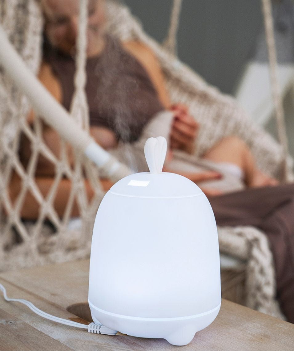 Rabbit & Friends Rabbit Diffuser Lamp - White