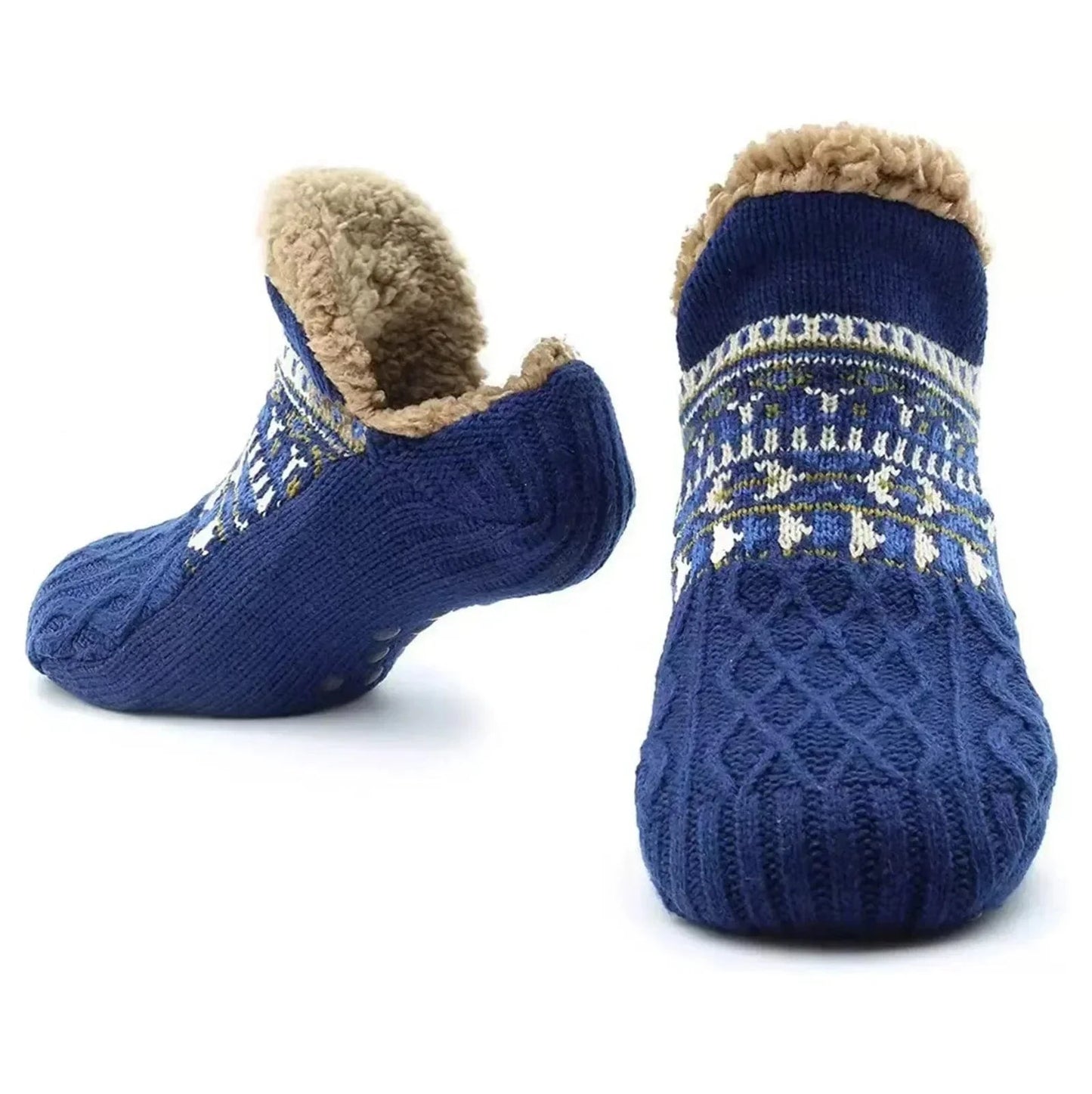 cudo Homewear Blue / 35-39(24cm) Sextans insulated anti-slip socks