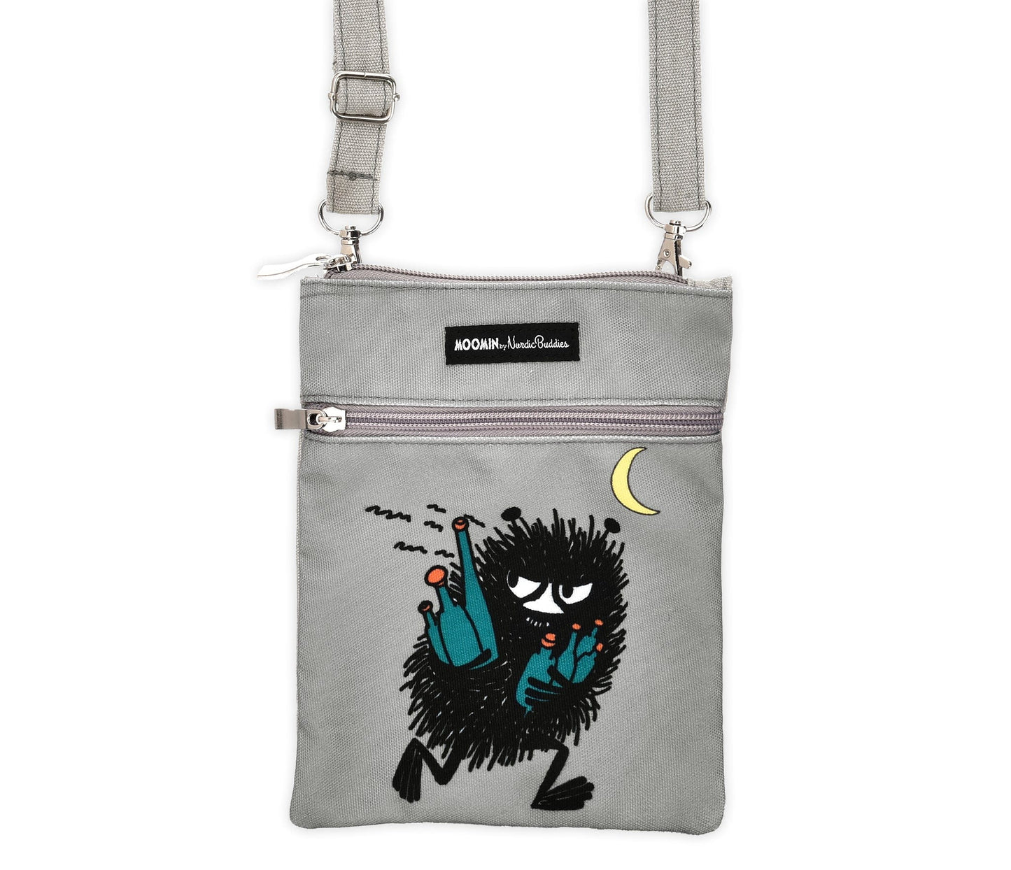 Moomin by NordicBuddies Stinky's Getaway Neck Bag - Grey