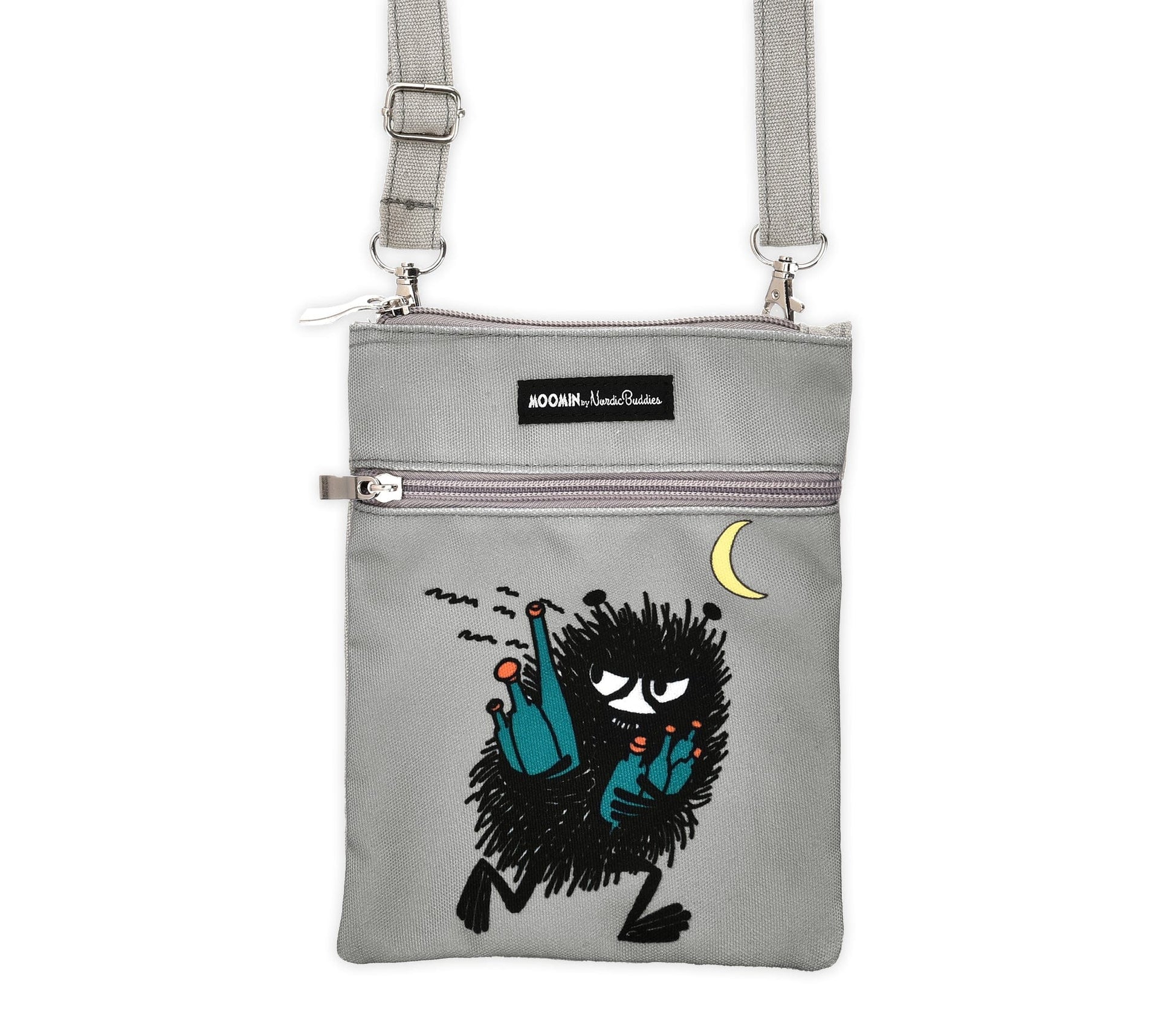 Moomin by NordicBuddies Stinky's Getaway Neck Bag - Grey