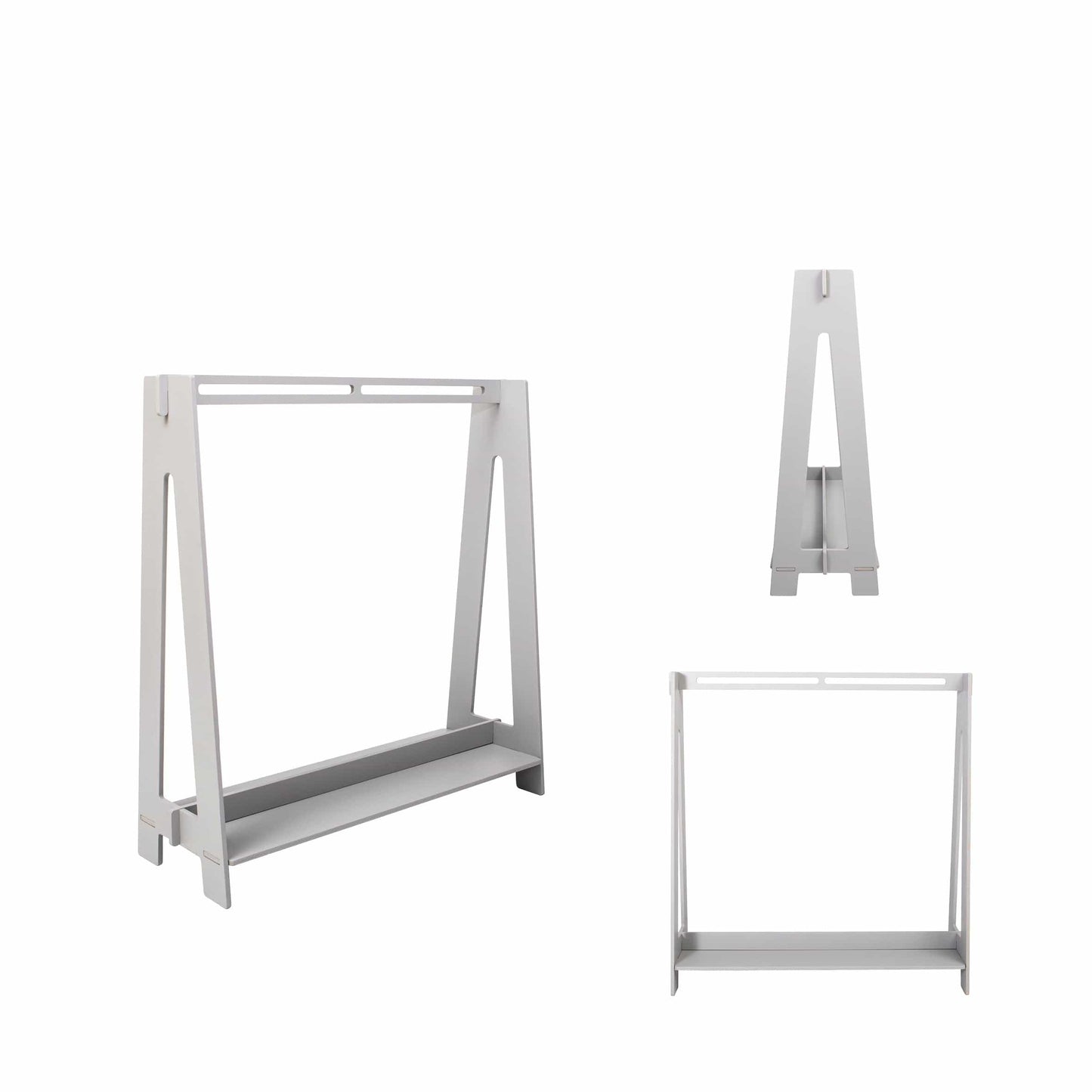 Montessori House Bed Toddlers Clothing Rack for Hangers