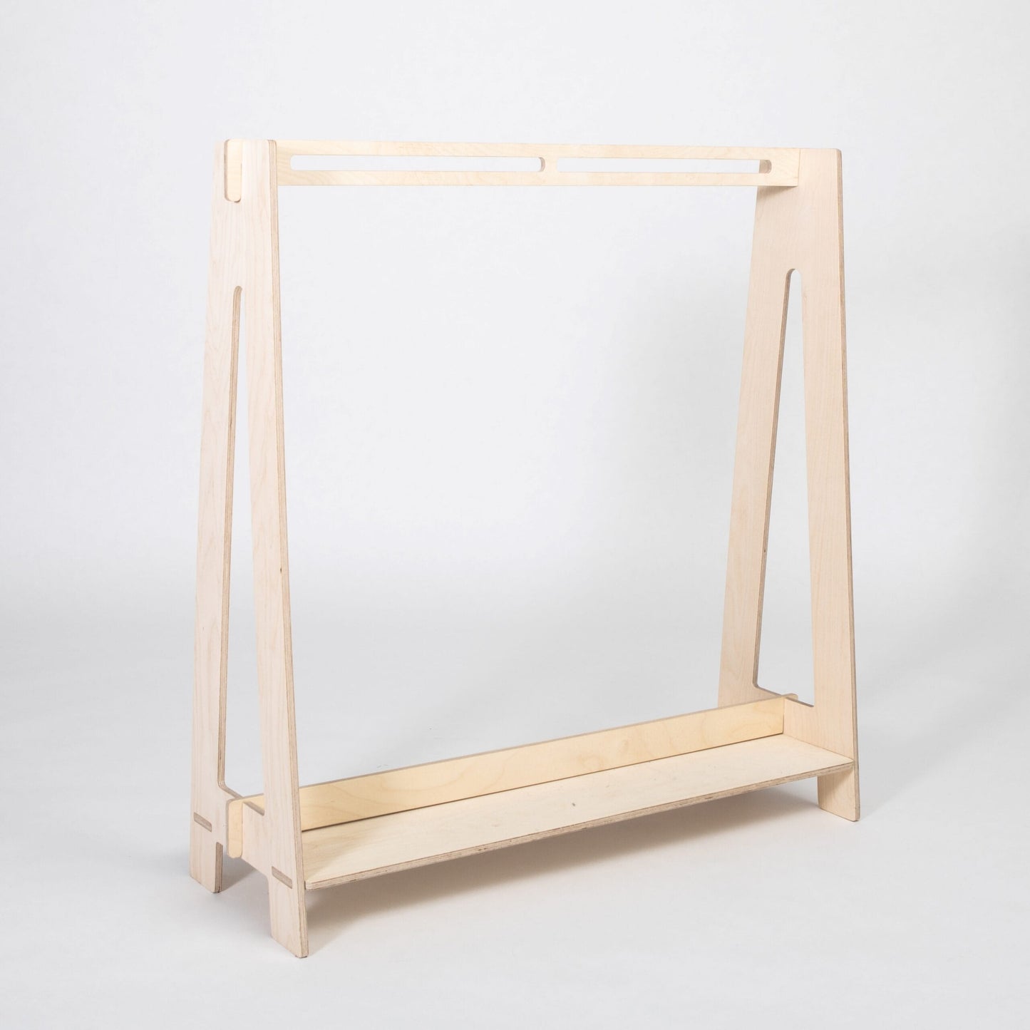 Montessori House Bed Toddlers Clothing Rack for Hangers