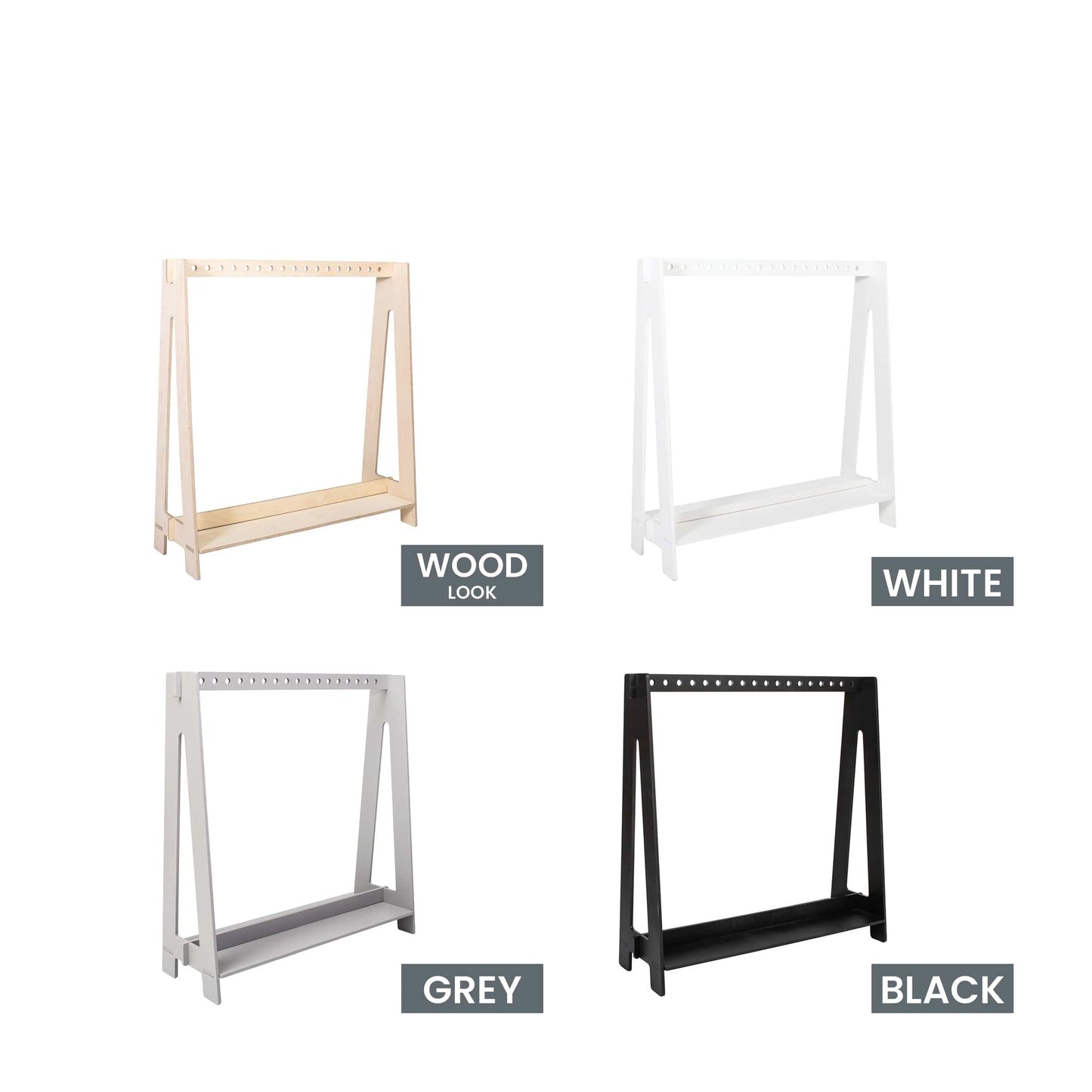 Montessori House Bed Toddlers Clothing Rack for Hangers ver 2