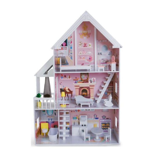 Gerardo's Toys Wooden Dollhouse Liselle with LED Lights